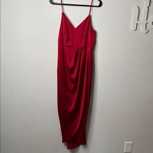 Express Red Cocktail Dress